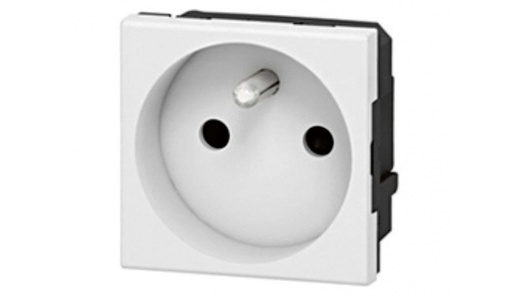 [LG782127] [LG782127]PRISE ENCASTRE 2P+T F/B ECLIPS BLANC LE GRAND