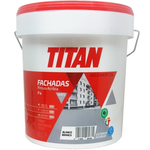 TITAN PLUS 15KG INT/EXT.