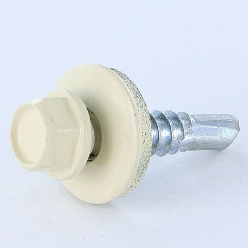 VIS AMERICAIN 5.5X25 BLANC