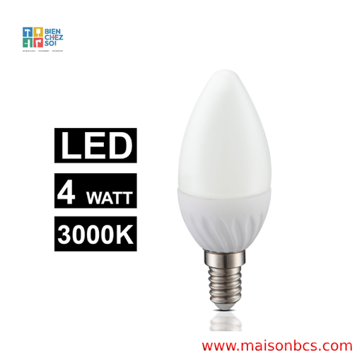 AMPOULE LED E14 5W CANDLE COOL E.G