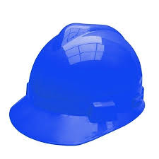CASQUE CHANTIER BLEU