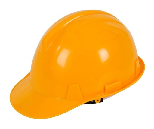 [HSH201] CASQUE DE CHANTIER JAUNE EN PE38