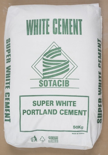 CIMENT BLANC 50KG SOTACIB