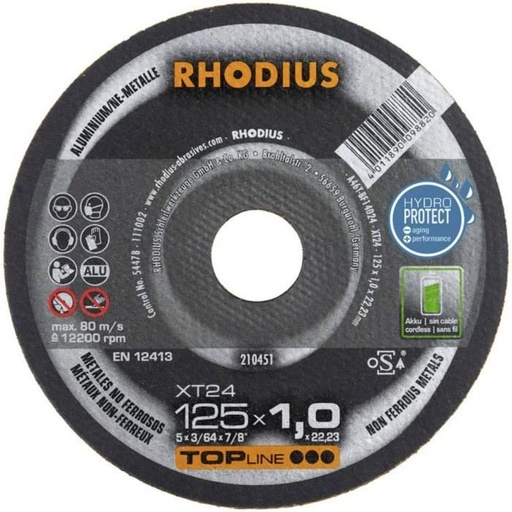 [FTK33] [FTK33]DISQUE A COUPER RHODIUS 115X22,23