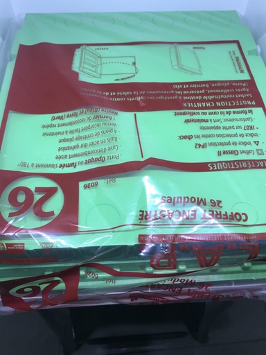 [LAP211] COFFRET ENCASTRE 26 MODULES L.A.P 6026F