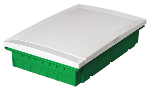 [6039F] COFFRET ENCASTRE 39 MODULES FUME L.A.P