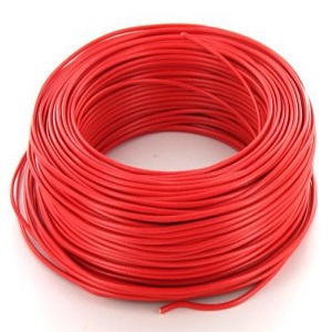 [F061PLAS] [F061PLAS]FIL TH 4MM2 ROUGE PLASTICABLE