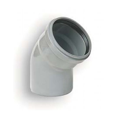 [PF112-024] [PF112-024]COUDE PVC 1/8 110 45°