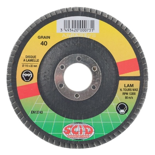 DISQUE A MEULER 115X22.2 (80) PRESCOTT