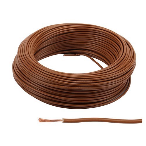 [F058PLAS] [F058PLAS]FIL TH 2.5MM² PLASTICABLE MARRON