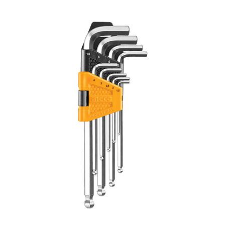 [HHK12091] [HHK12091]JEU DE CLES MIXTES A CLIQUET TETE SPHER