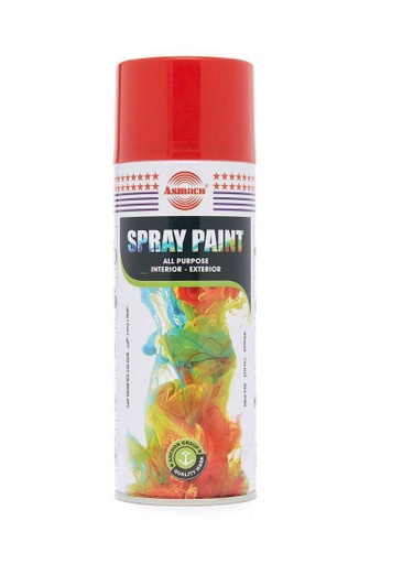 PEINTURE BOMBE AMASCO ROUGE