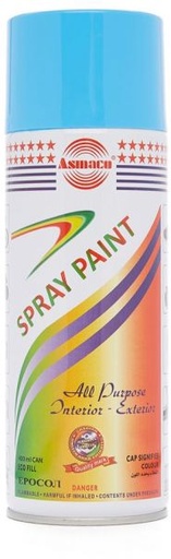 PEINTURE BOMBE ASMACO BLEU CIEL