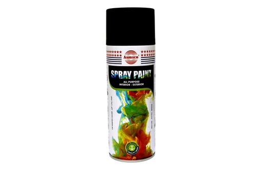 [SP2] [SP2]PEINTURE BOMBE ASMACO NOIR BRILLANT