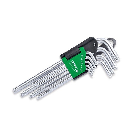 [TOTTHT106392] [TOTTHT106392]JEUX DE CLE TORX T10 - T50 X 9PCS