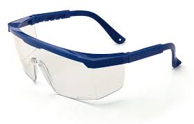 [C] [C]LUNETTE DE SECURITE CLAIRE A MANCHE NOIRE X 46PCS