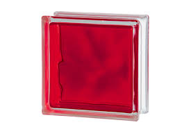 BRIQUE EN VERRE ROUGE